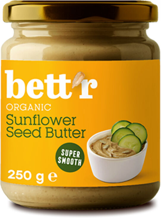 Smart Organic BIO burro di semi di girasole, 250 g