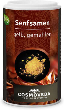 Cosmoveda Semi di senape BIO - gialli, macinati, 35 g Cosmoveda Semi di senape BIO - gialli, macinati, 35 g