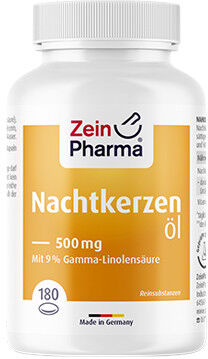Zein Pharma Olio di enotera, 180 capsule molli Zein Pharma Olio di enotera, 180 capsule molli