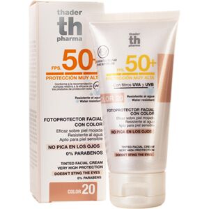 TH Pharma Crema colorata con protezione solare SPF 50+ – tonalità n. 20, 50 ml