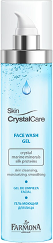 skin crystal care gel detergente per il viso, 200 ml