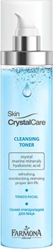 skin crystal care tonico detergente per il viso, 200 ml