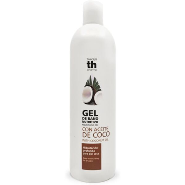 th pharma gel doccia all'olio di cocco, 750 ml