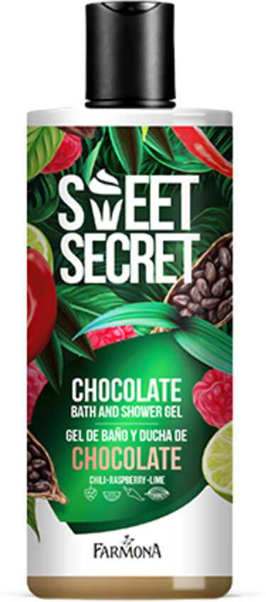 sweet secret bagnoschiuma e gel doccia – cioccolato, 500 ml