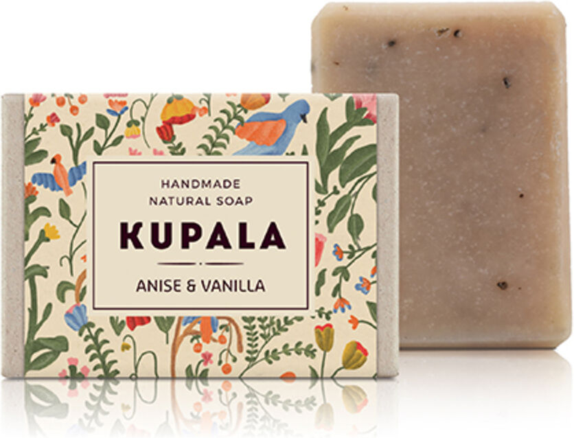 Kupala Sapone naturale Anice e Vaniglia, 100 g