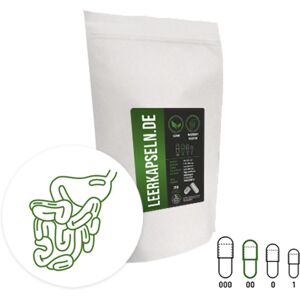 Extrakt manufaktur Capsule vuote 00 - gastroresistenti, vegane, 200 pezzi