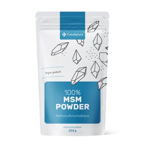 FutuNatura MSM in polvere - pelle e capelli, 250 g