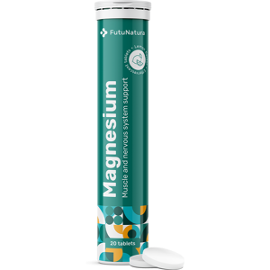 FutuNatura Magnesio – compresse effervescenti, 20 compresse effervescenti