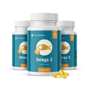 FutuNatura 3x Omega 3 1000 mg, totale 450 capsule molli