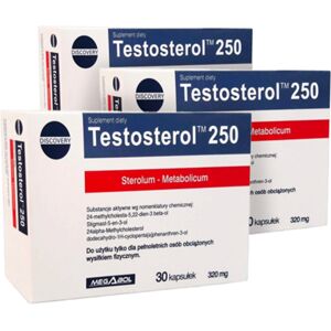 Megabol 3x Testosterol 250, totale 90 capsule