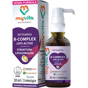 MyVita Complesso di vitamina B liposomiale ACTIVE, 30 ml