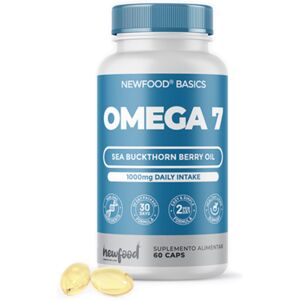 NewFood Omega 7 – olio di olivello spinoso, 60 capsule morbide