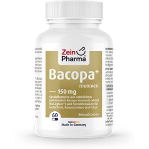 Zein Pharma Brahmi (Bacopa monnieri) 150 mg, 60 capsule