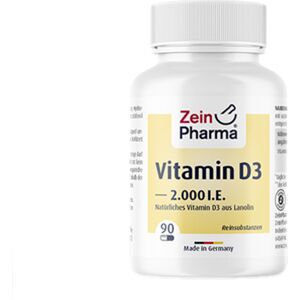 Zein Pharma Vitamina D3, 2000 IU, 90 capsule