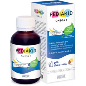 pediakid omega 3 e colina, sciroppo per bambini, 125 ml