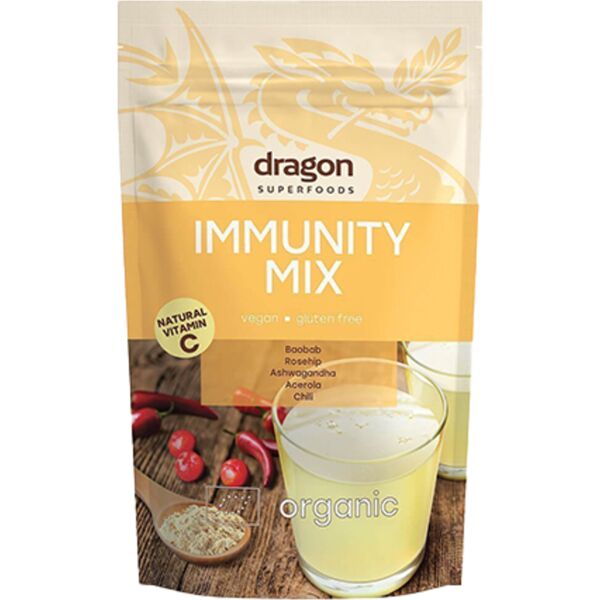 dragon superfoods immunity mix bio - superfood in polvere, 150 g