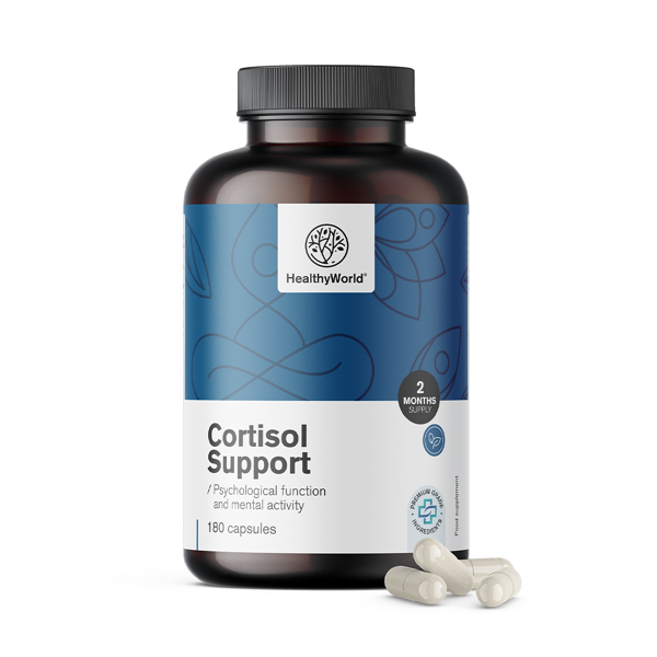 healthyworld® cortisol support, 180 capsule