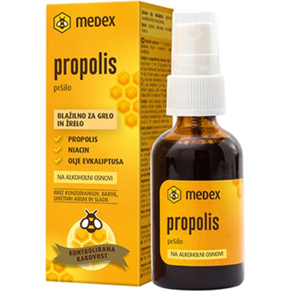 medex propoli a base alcolica - spray, 30 ml