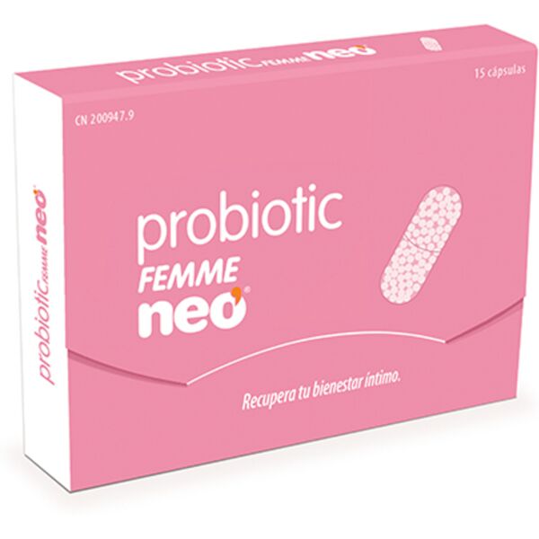 neovital health probiotic femme - per le donne, 15 capsule