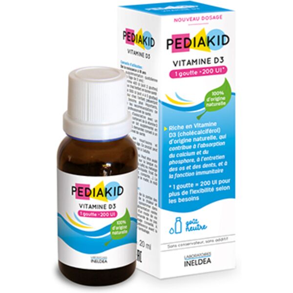 pediakid d3 in gocce per bambini, 20 ml