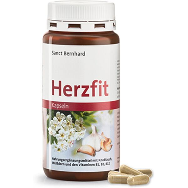 sanct bernhard capsule per il cuore herzfit, 180 capsule