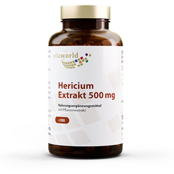 vita world hericium - estratto, 100 capsule