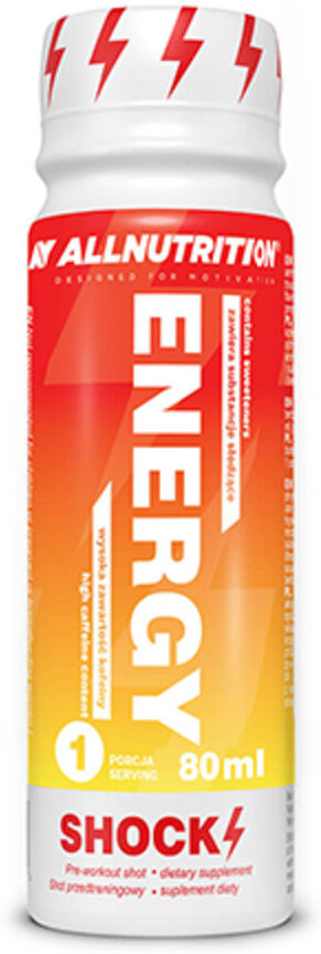 allnutrition bevanda energetica con caffeina, 80 ml