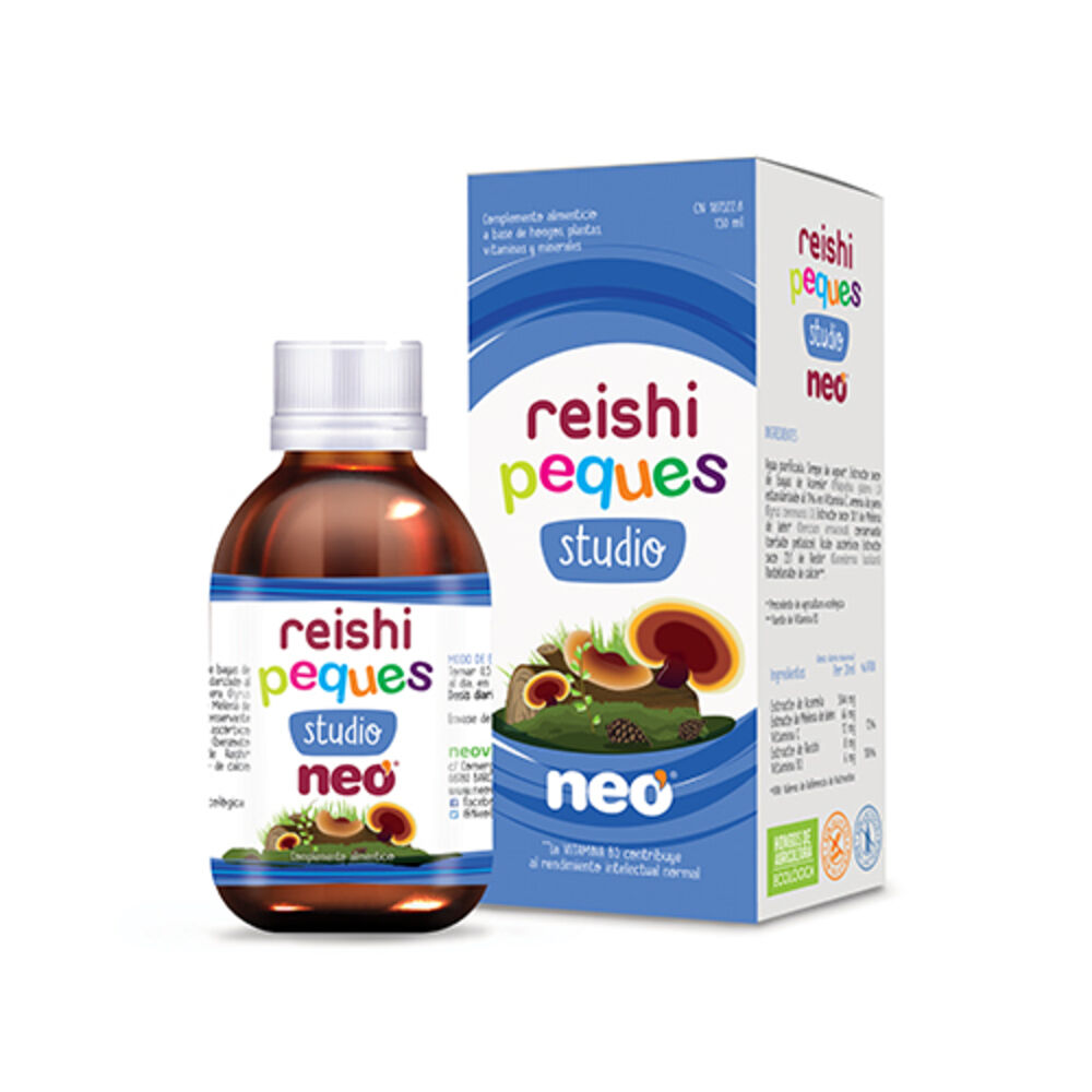 neovital health sciroppo per bambini - reishi apprendimento, 150 ml