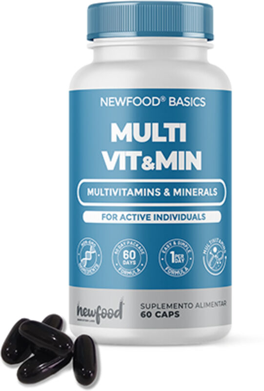 newfood multivitamine e minerali, 60 capsule