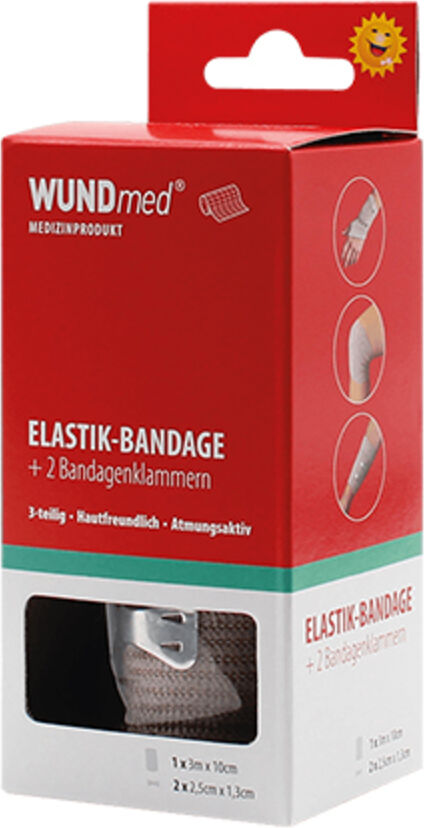 wundmed bendaggio elastocompressivo, 3m x 10cm, 1 pezzo