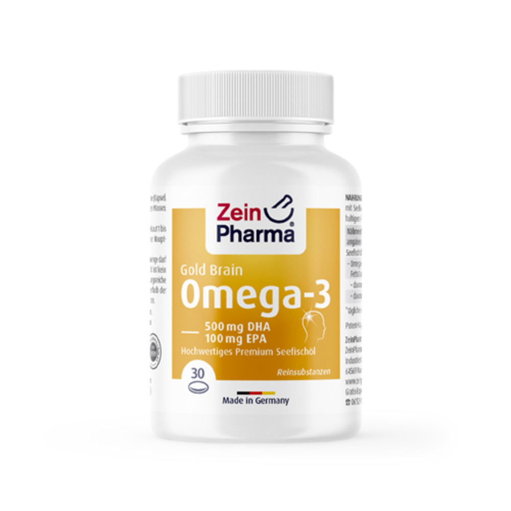 zein pharma omega 3 gold - cervello, 30 capsule