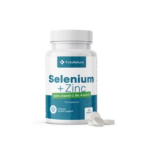 Futunatura Selenio + Zinco + Vitamine, Immunità, 30 Compresse