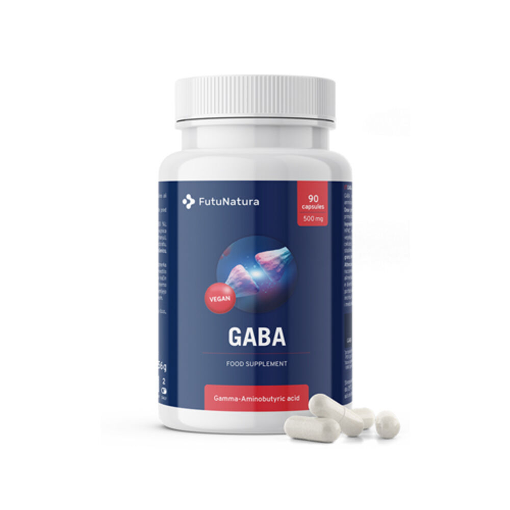 FutuNatura GABA 500 mg - stress, 90 capsule