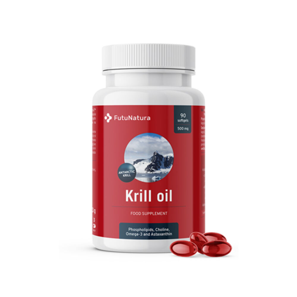 FutuNatura Olio di krill Superba2™ 500 mg - sistema cardiovascolare, 90 capsule molli