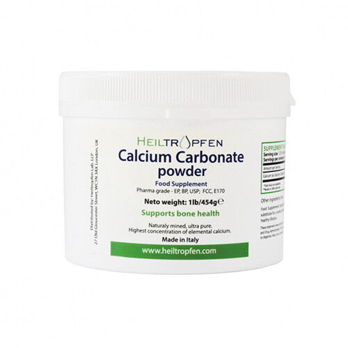 Heiltropfen Carbonato di calcio in polvere, 454 g