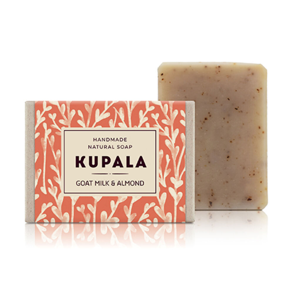 Kupala Sapone naturale al Latte di capra e Mandorle, 100 g