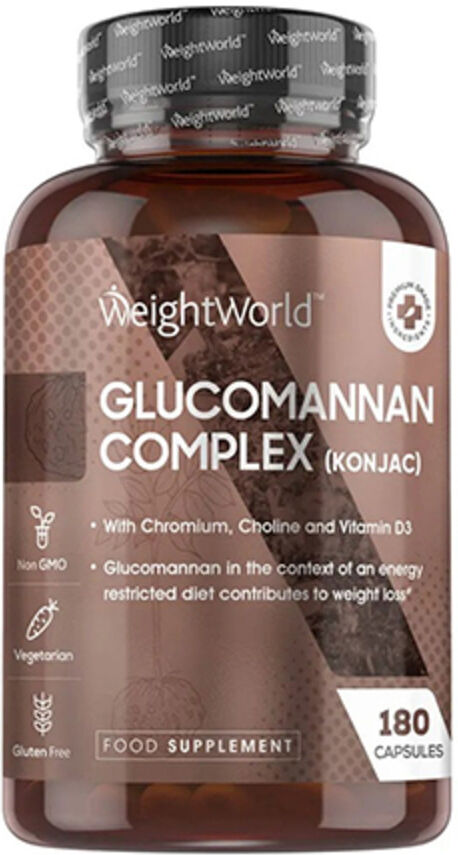 WeightWorld Glucomannano complex, 180 capsule