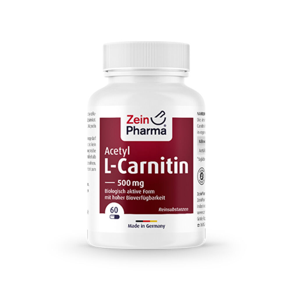 Zein Pharma Acetil-L-carnitina 500 mg, 60 capsule