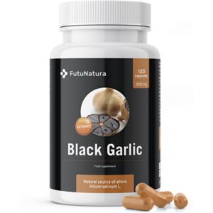 FutuNatura 3x Aglio nero 500 mg - Integratore alimentare FutuNatura 3x Aglio nero 500 mg - Integratore alimentare