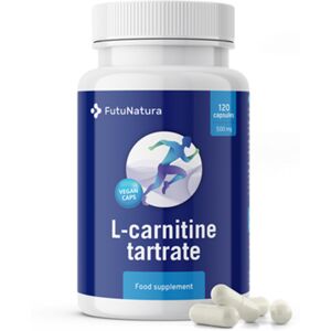 FutuNatura L-Carnitina tartrato - perdita di peso attiva - 120 capsule FutuNatura L-Carnitina tartrato - perdita di peso attiva - 120 capsule