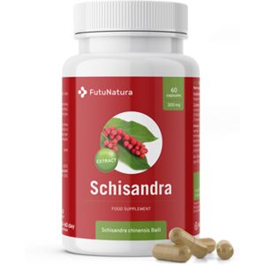 FutuNatura Schisandra - 180 capsule - Erba medicinale cinese FutuNatura Schisandra - 180 capsule - Erba medicinale cinese