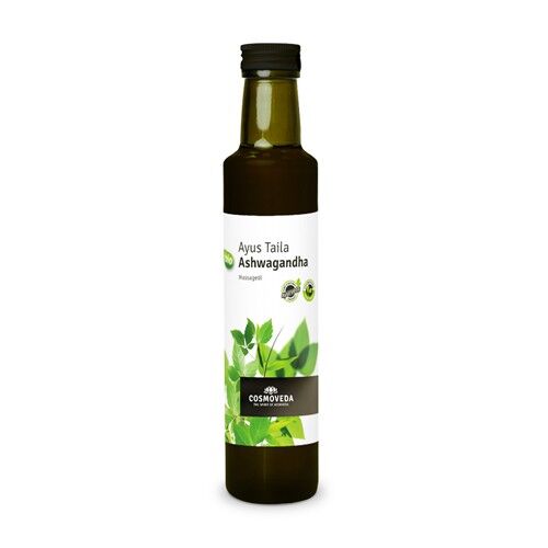 Cosmoveda Ashwagandha Taila BIO - olio da massaggio, 250 ml