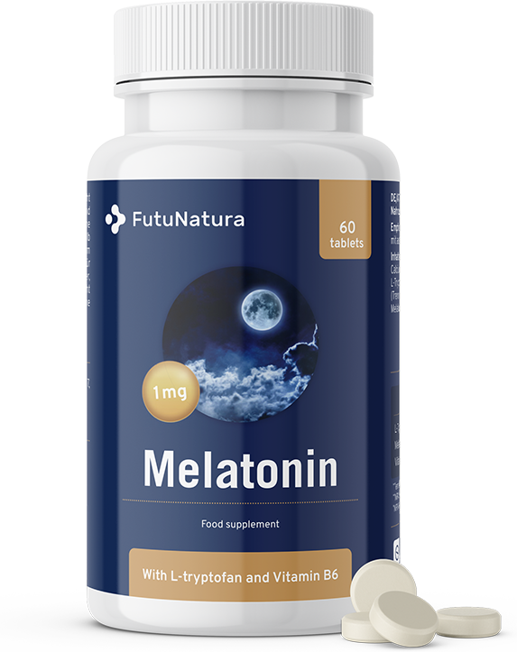 FutuNatura Melatonina - insonnia, 60 compresse