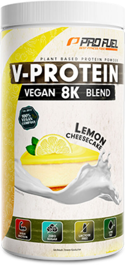 ProFuel V-Protein 8K proteine – cheesecake al limone, 750 g