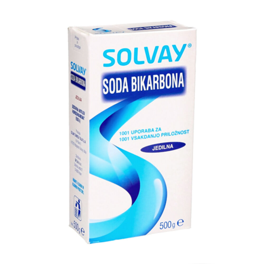 Solvay Bicarbonato di sodio, 500 g