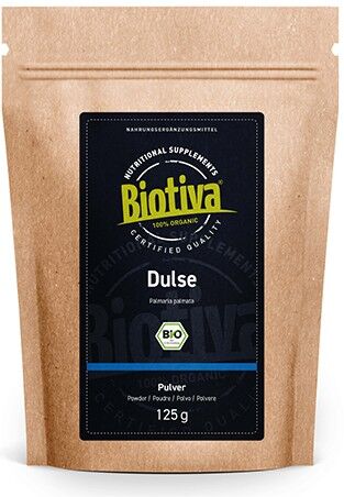 Biotiva Alga Dulse in polvere BIO, 125 g