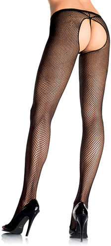 LEG AVENUE Collant plus size crotchless