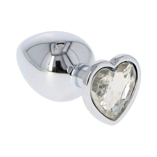 toyz4lovers plug heart clear large