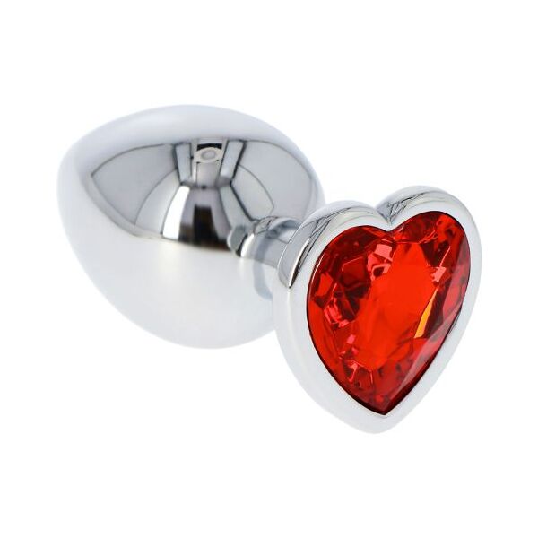 toyz4lovers plug heart red large