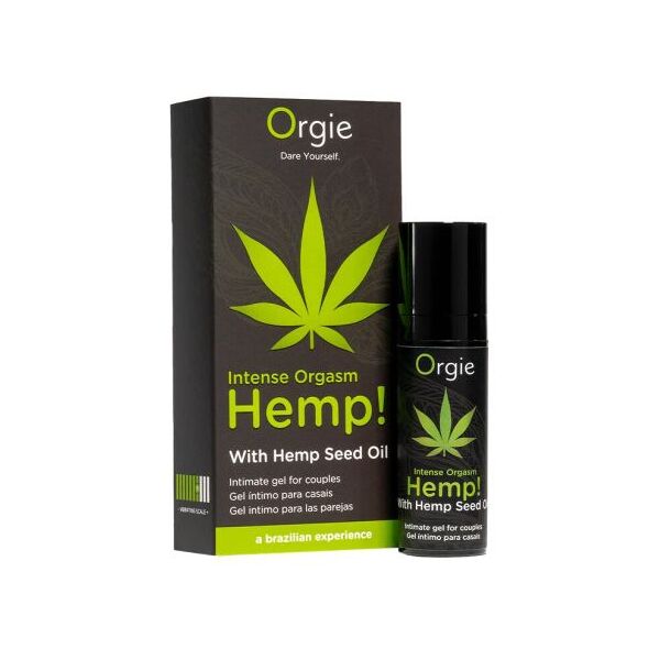 orgie gel stimolante orgasm hemp